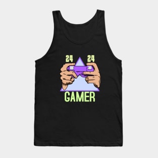 gamer 24 hours Tank Top